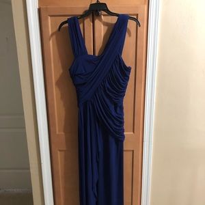 BCBGMaxAzria One Shoulder Gown